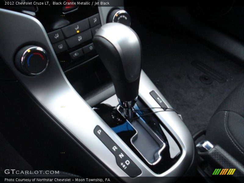 Black Granite Metallic / Jet Black 2012 Chevrolet Cruze LT