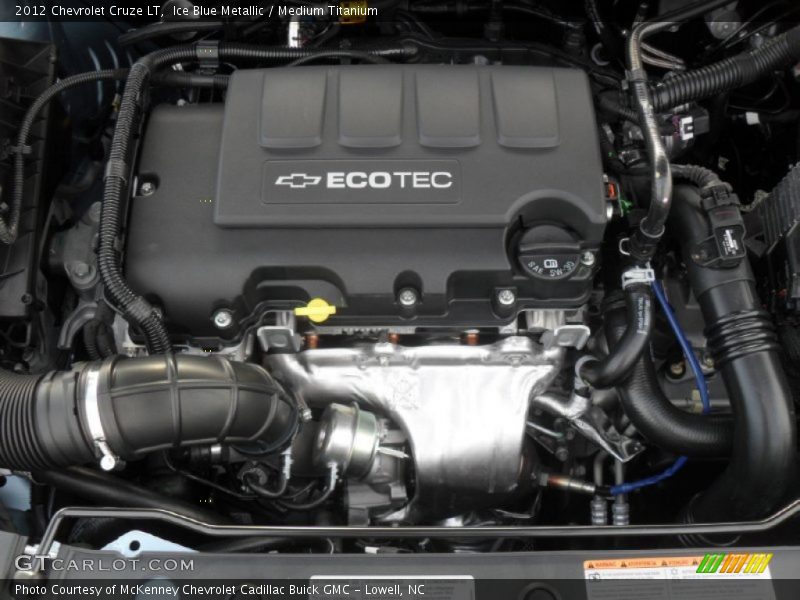 Ice Blue Metallic / Medium Titanium 2012 Chevrolet Cruze LT