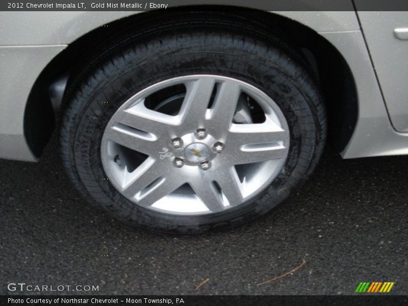 Gold Mist Metallic / Ebony 2012 Chevrolet Impala LT