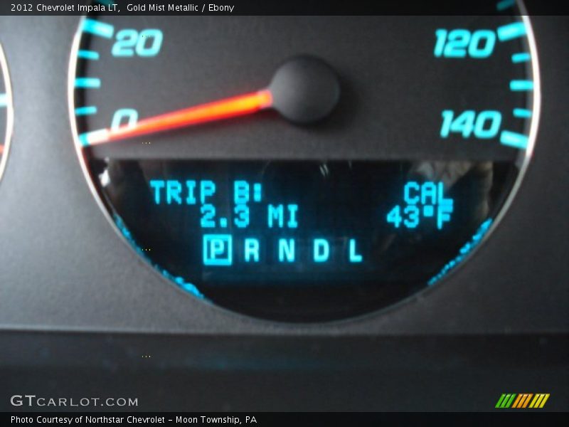 Gold Mist Metallic / Ebony 2012 Chevrolet Impala LT