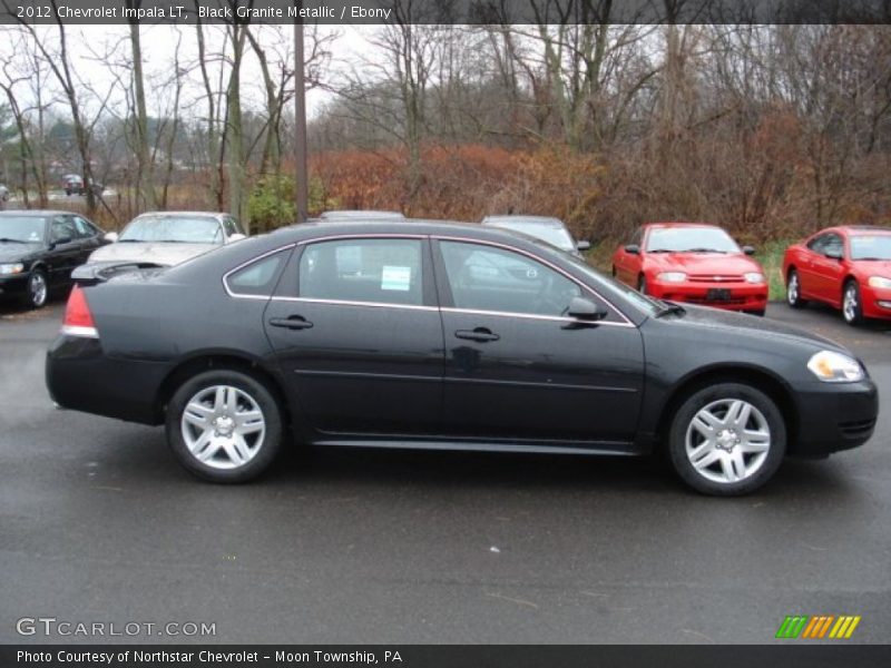 Black Granite Metallic / Ebony 2012 Chevrolet Impala LT