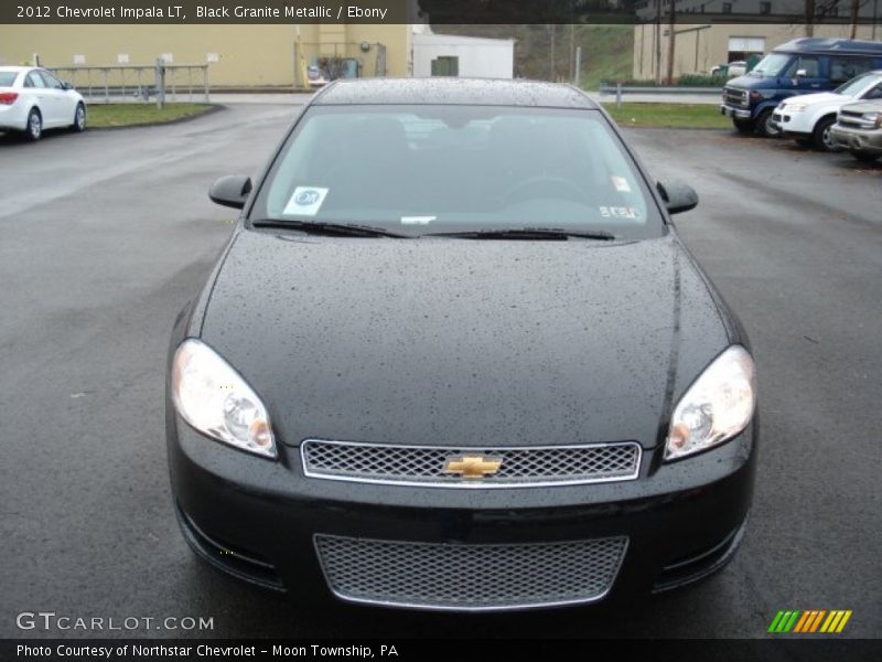 Black Granite Metallic / Ebony 2012 Chevrolet Impala LT