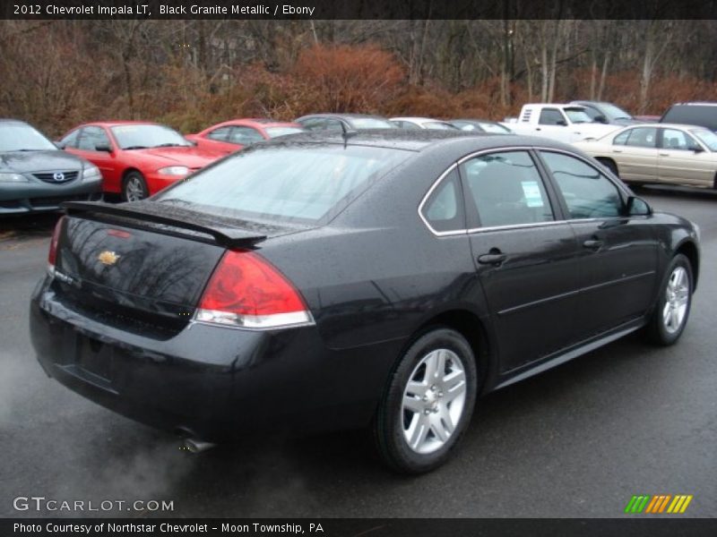 Black Granite Metallic / Ebony 2012 Chevrolet Impala LT