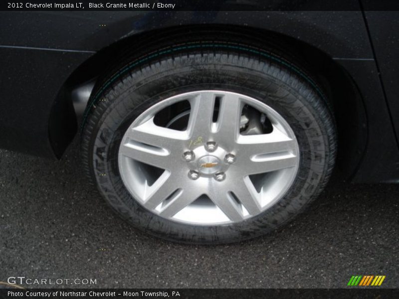 Black Granite Metallic / Ebony 2012 Chevrolet Impala LT