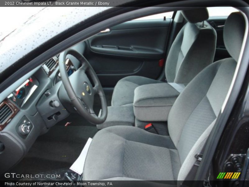 Black Granite Metallic / Ebony 2012 Chevrolet Impala LT