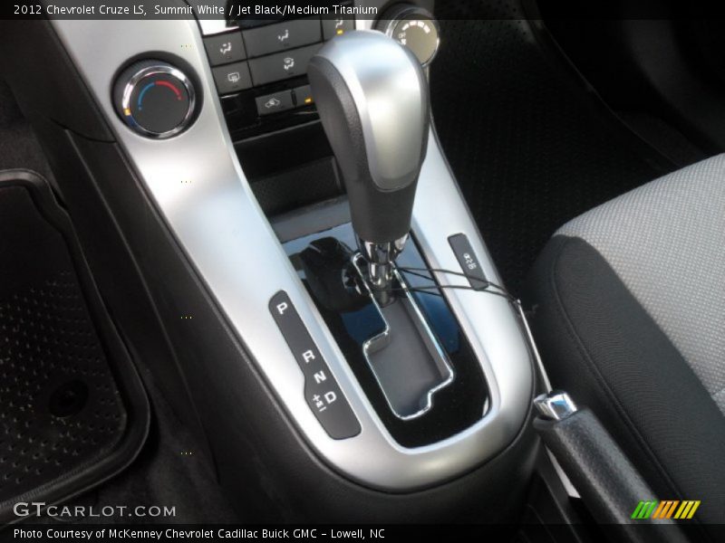 Summit White / Jet Black/Medium Titanium 2012 Chevrolet Cruze LS
