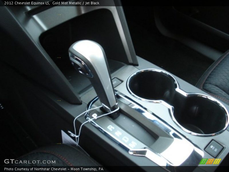 Gold Mist Metallic / Jet Black 2012 Chevrolet Equinox LS