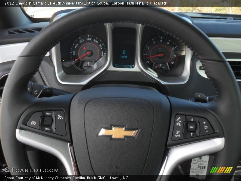 Carbon Flash Metallic / Jet Black 2012 Chevrolet Camaro LT 45th Anniversary Edition Coupe