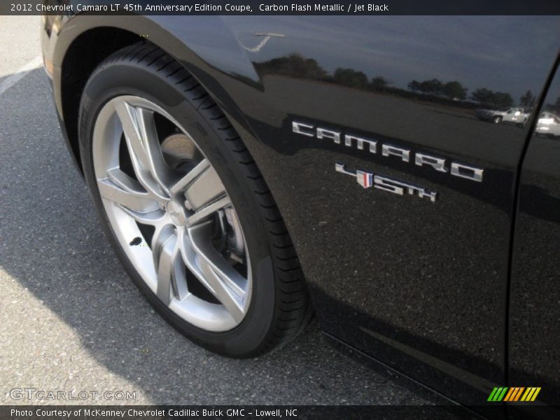 Camaro 45th badge - 2012 Chevrolet Camaro LT 45th Anniversary Edition Coupe
