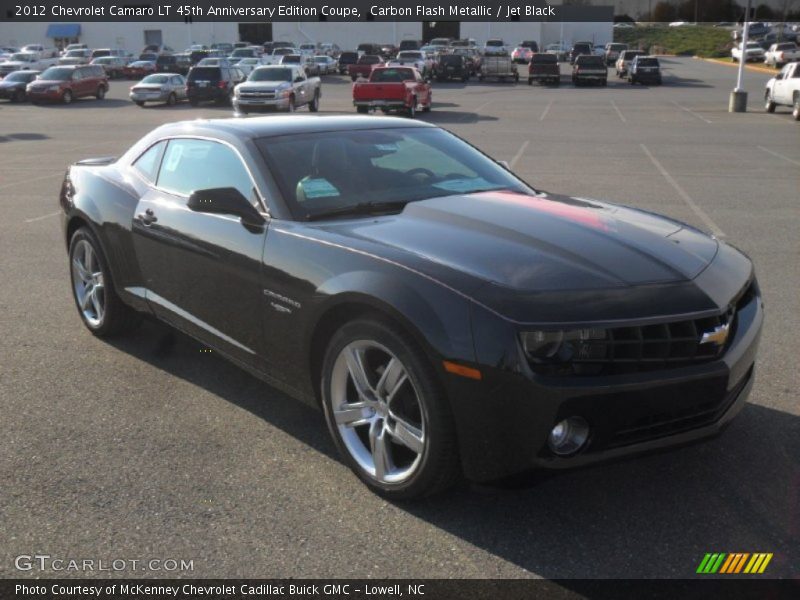 Carbon Flash Metallic / Jet Black 2012 Chevrolet Camaro LT 45th Anniversary Edition Coupe