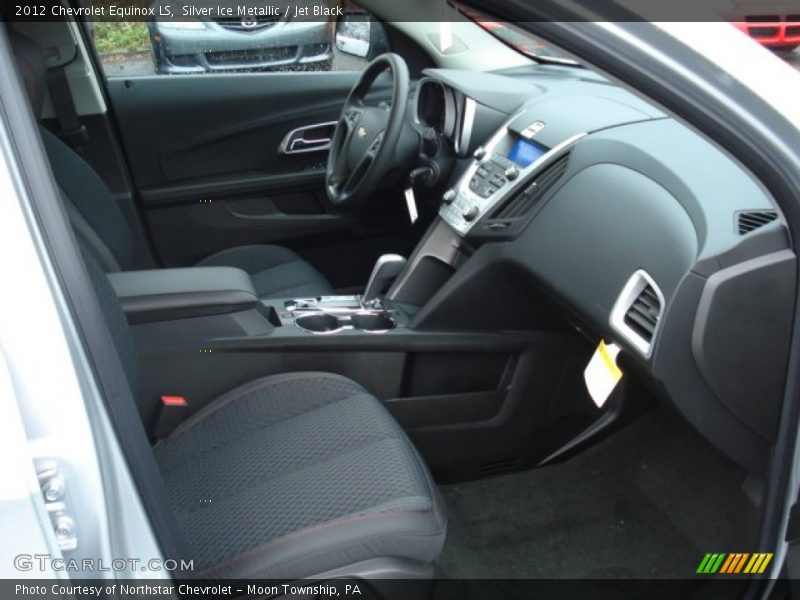 Silver Ice Metallic / Jet Black 2012 Chevrolet Equinox LS
