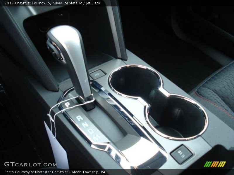 Silver Ice Metallic / Jet Black 2012 Chevrolet Equinox LS