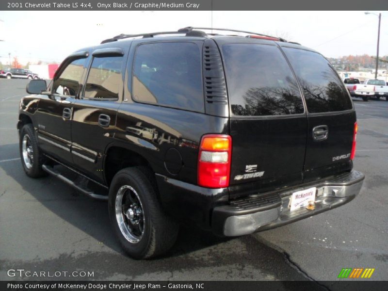 Onyx Black / Graphite/Medium Gray 2001 Chevrolet Tahoe LS 4x4