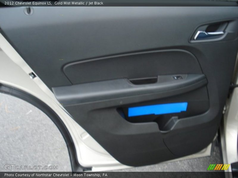 Gold Mist Metallic / Jet Black 2012 Chevrolet Equinox LS