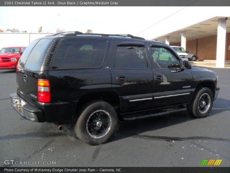 Onyx Black / Graphite/Medium Gray 2001 Chevrolet Tahoe LS 4x4