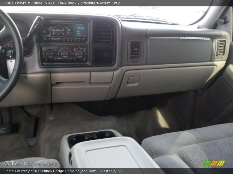 Onyx Black / Graphite/Medium Gray 2001 Chevrolet Tahoe LS 4x4