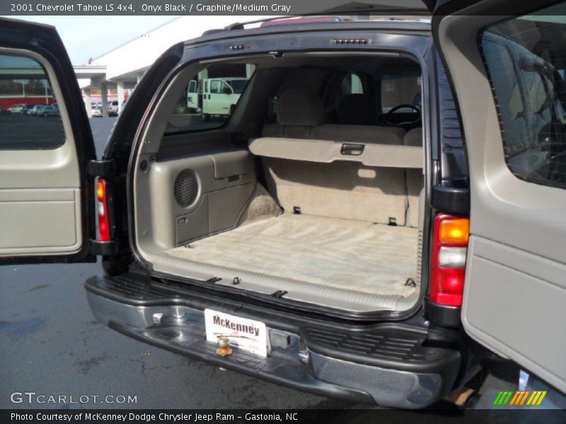 Onyx Black / Graphite/Medium Gray 2001 Chevrolet Tahoe LS 4x4