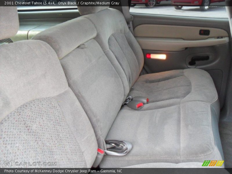 Onyx Black / Graphite/Medium Gray 2001 Chevrolet Tahoe LS 4x4