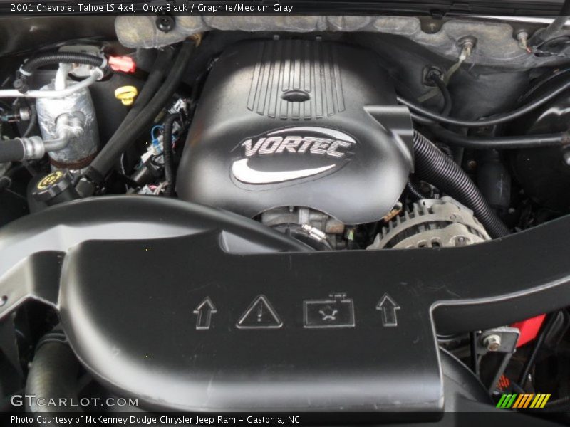 Onyx Black / Graphite/Medium Gray 2001 Chevrolet Tahoe LS 4x4