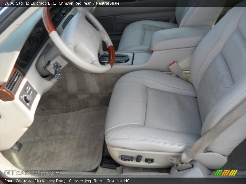  2000 Eldorado ETC Neutral Shale Interior