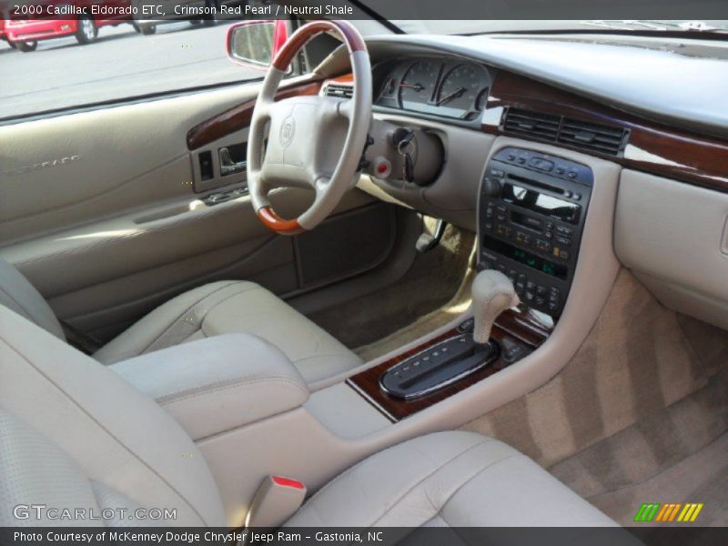 Crimson Red Pearl / Neutral Shale 2000 Cadillac Eldorado ETC