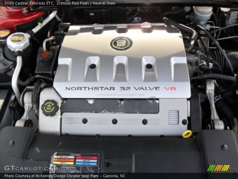  2000 Eldorado ETC Engine - 4.6 Liter DOHC 32-Valve Northstar V8