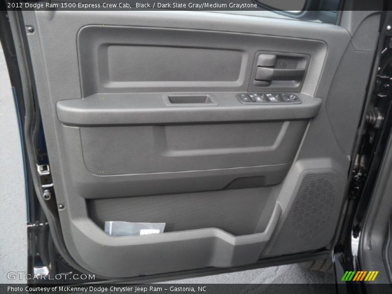 Black / Dark Slate Gray/Medium Graystone 2012 Dodge Ram 1500 Express Crew Cab