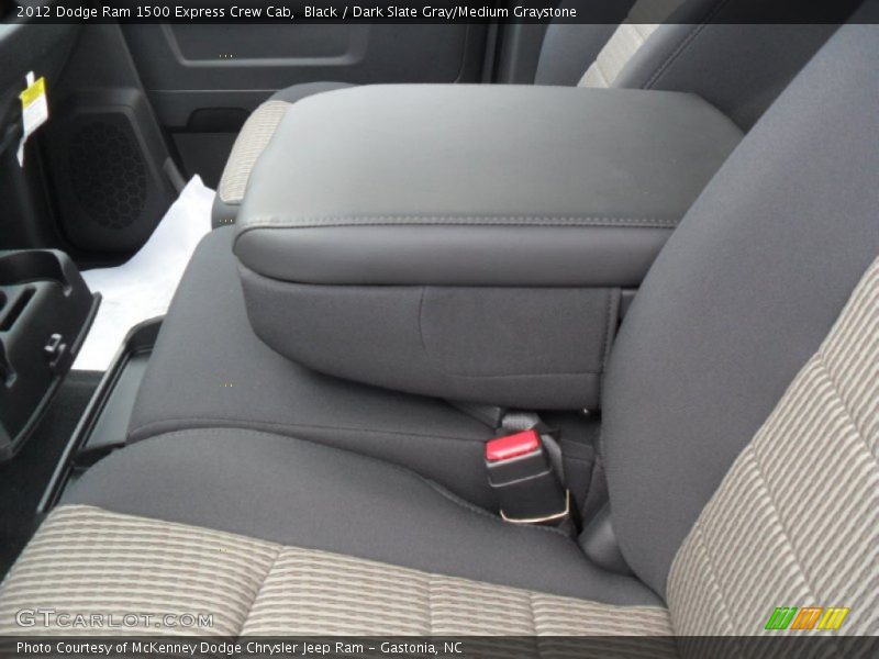 Black / Dark Slate Gray/Medium Graystone 2012 Dodge Ram 1500 Express Crew Cab