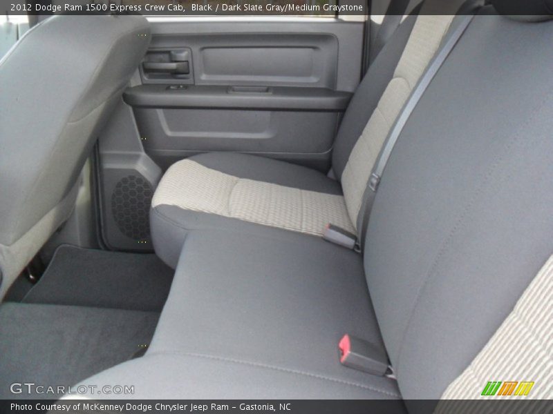 Black / Dark Slate Gray/Medium Graystone 2012 Dodge Ram 1500 Express Crew Cab