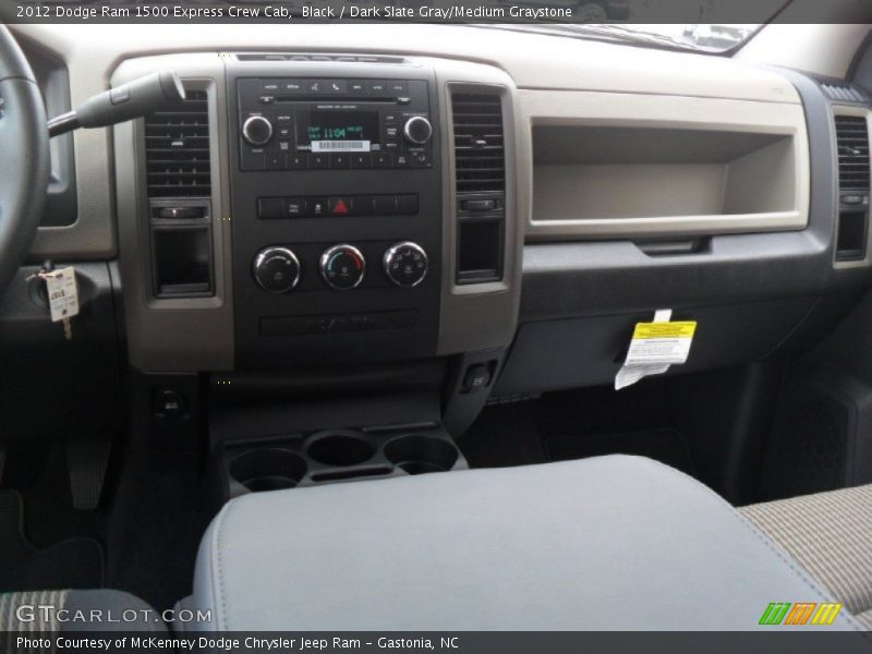 Black / Dark Slate Gray/Medium Graystone 2012 Dodge Ram 1500 Express Crew Cab