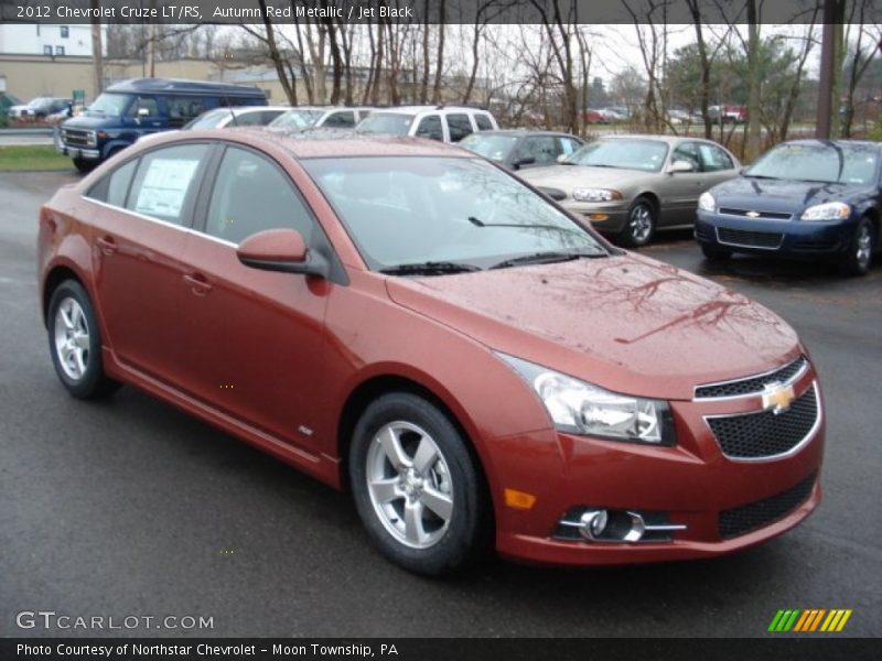 Autumn Red Metallic / Jet Black 2012 Chevrolet Cruze LT/RS