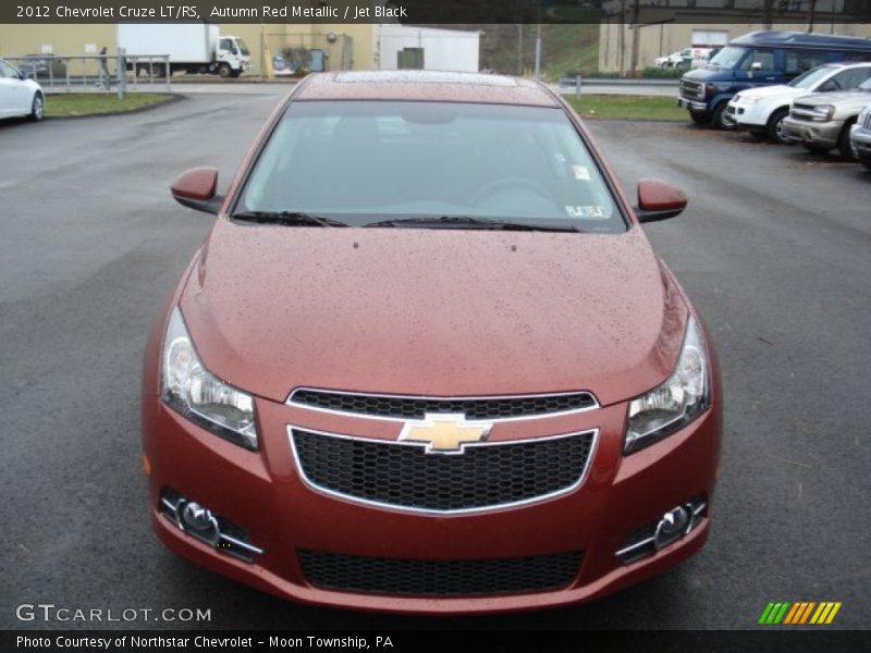 Autumn Red Metallic / Jet Black 2012 Chevrolet Cruze LT/RS