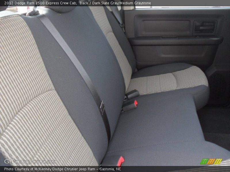 Black / Dark Slate Gray/Medium Graystone 2012 Dodge Ram 1500 Express Crew Cab