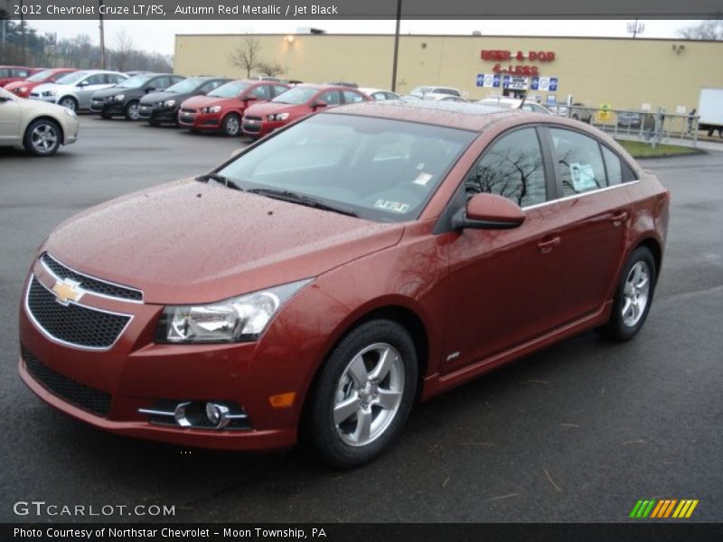 Autumn Red Metallic / Jet Black 2012 Chevrolet Cruze LT/RS