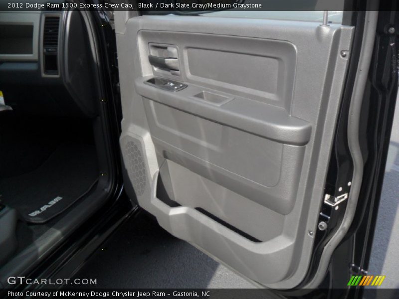 Black / Dark Slate Gray/Medium Graystone 2012 Dodge Ram 1500 Express Crew Cab