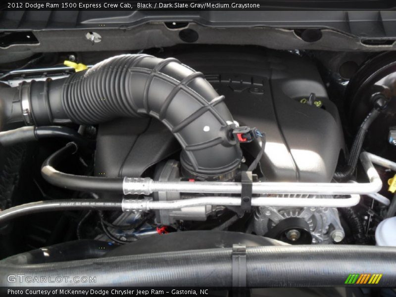 Black / Dark Slate Gray/Medium Graystone 2012 Dodge Ram 1500 Express Crew Cab