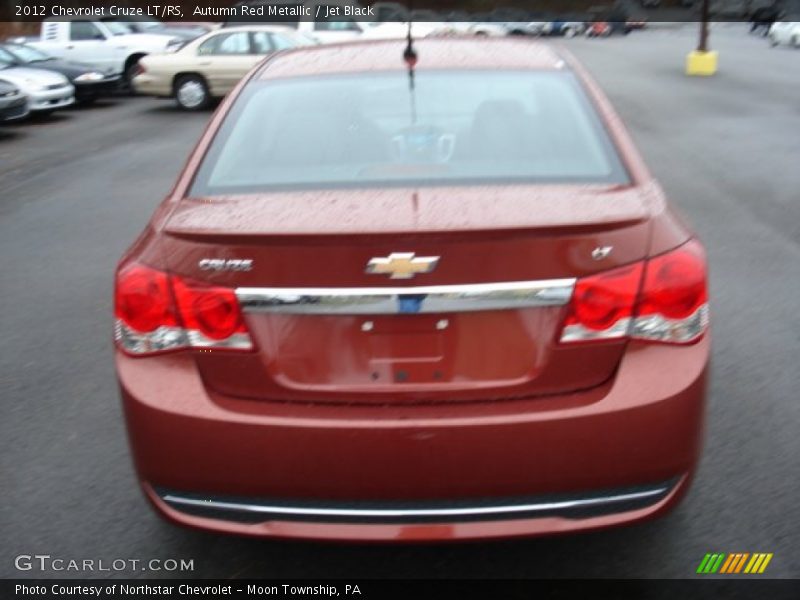 Autumn Red Metallic / Jet Black 2012 Chevrolet Cruze LT/RS