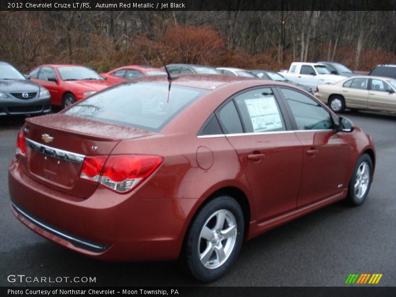 Autumn Red Metallic / Jet Black 2012 Chevrolet Cruze LT/RS
