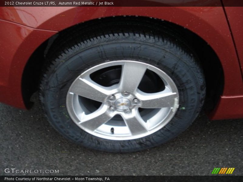 Autumn Red Metallic / Jet Black 2012 Chevrolet Cruze LT/RS