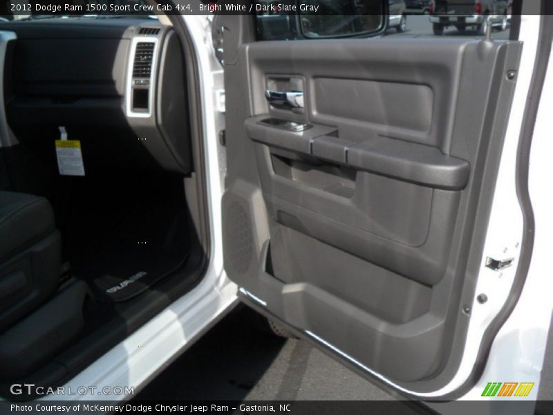 Bright White / Dark Slate Gray 2012 Dodge Ram 1500 Sport Crew Cab 4x4