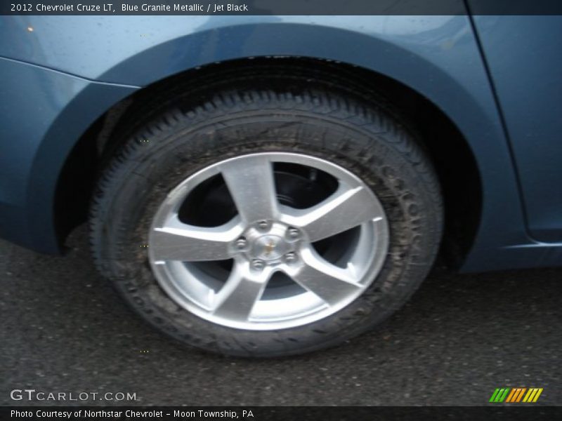 Blue Granite Metallic / Jet Black 2012 Chevrolet Cruze LT