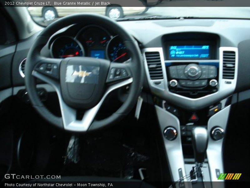 Blue Granite Metallic / Jet Black 2012 Chevrolet Cruze LT