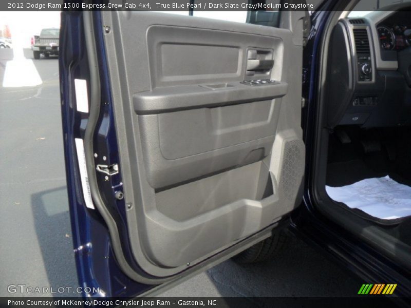 True Blue Pearl / Dark Slate Gray/Medium Graystone 2012 Dodge Ram 1500 Express Crew Cab 4x4