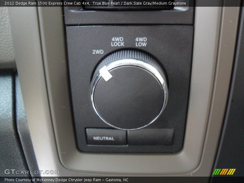 True Blue Pearl / Dark Slate Gray/Medium Graystone 2012 Dodge Ram 1500 Express Crew Cab 4x4