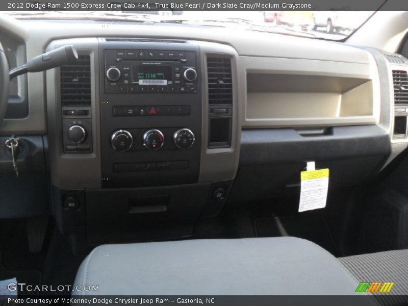 True Blue Pearl / Dark Slate Gray/Medium Graystone 2012 Dodge Ram 1500 Express Crew Cab 4x4