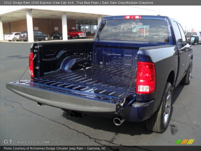 True Blue Pearl / Dark Slate Gray/Medium Graystone 2012 Dodge Ram 1500 Express Crew Cab 4x4