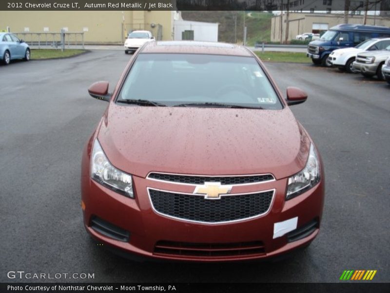 Autumn Red Metallic / Jet Black 2012 Chevrolet Cruze LT