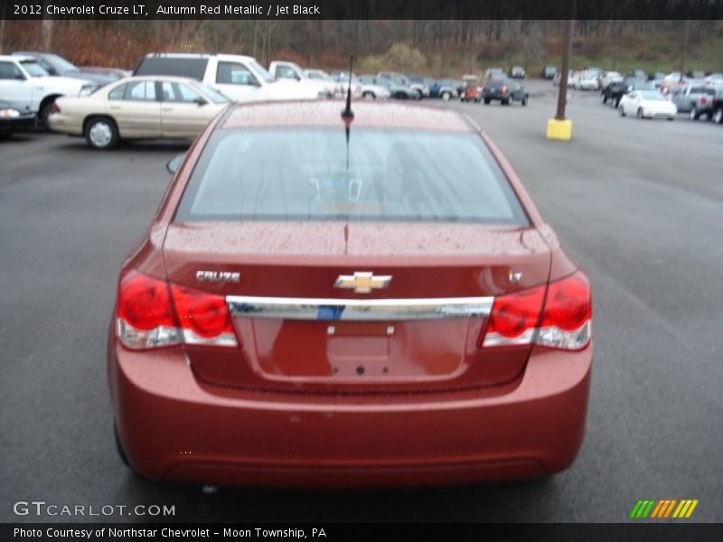 Autumn Red Metallic / Jet Black 2012 Chevrolet Cruze LT