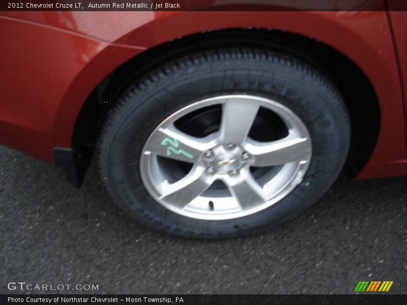 Autumn Red Metallic / Jet Black 2012 Chevrolet Cruze LT