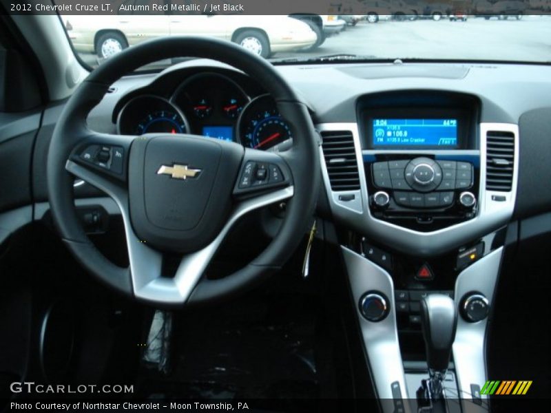 Autumn Red Metallic / Jet Black 2012 Chevrolet Cruze LT